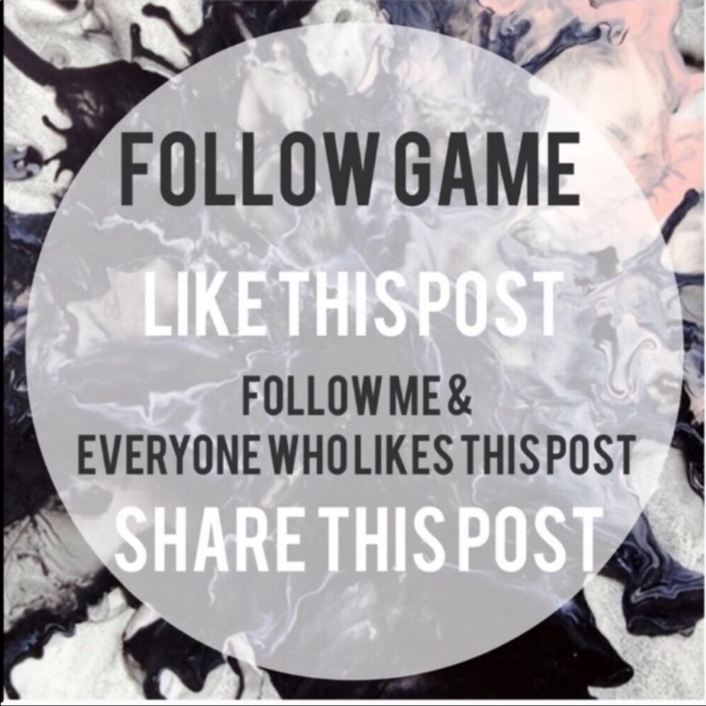 FOLLOW GAME!! 💃💃💃💃